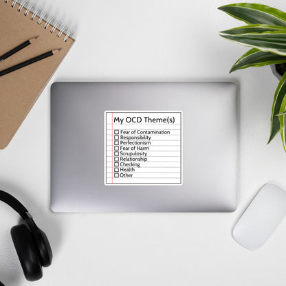 My OCD Theme(s) – checklist